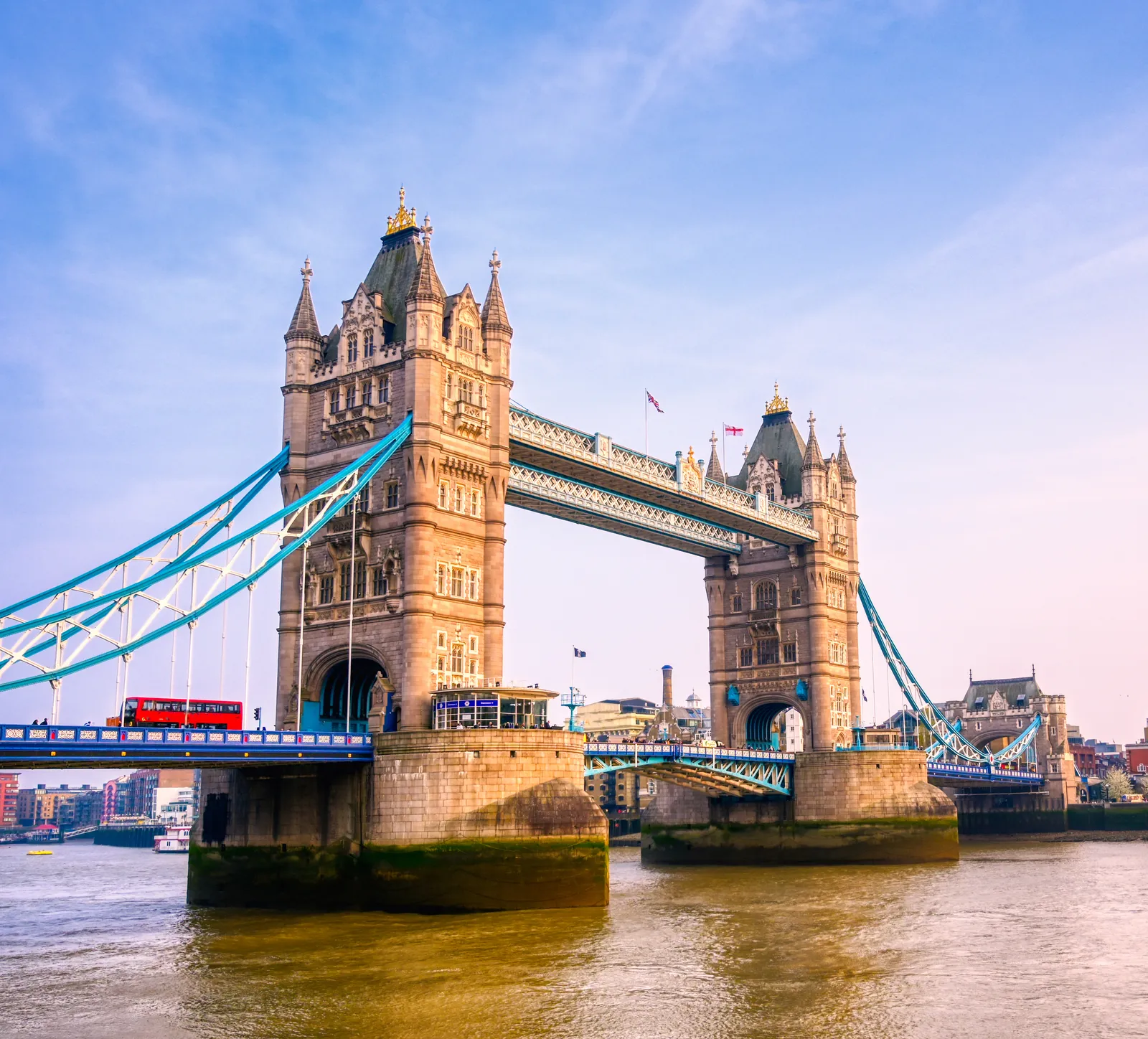 Tower Bridge over the River Thames in central London