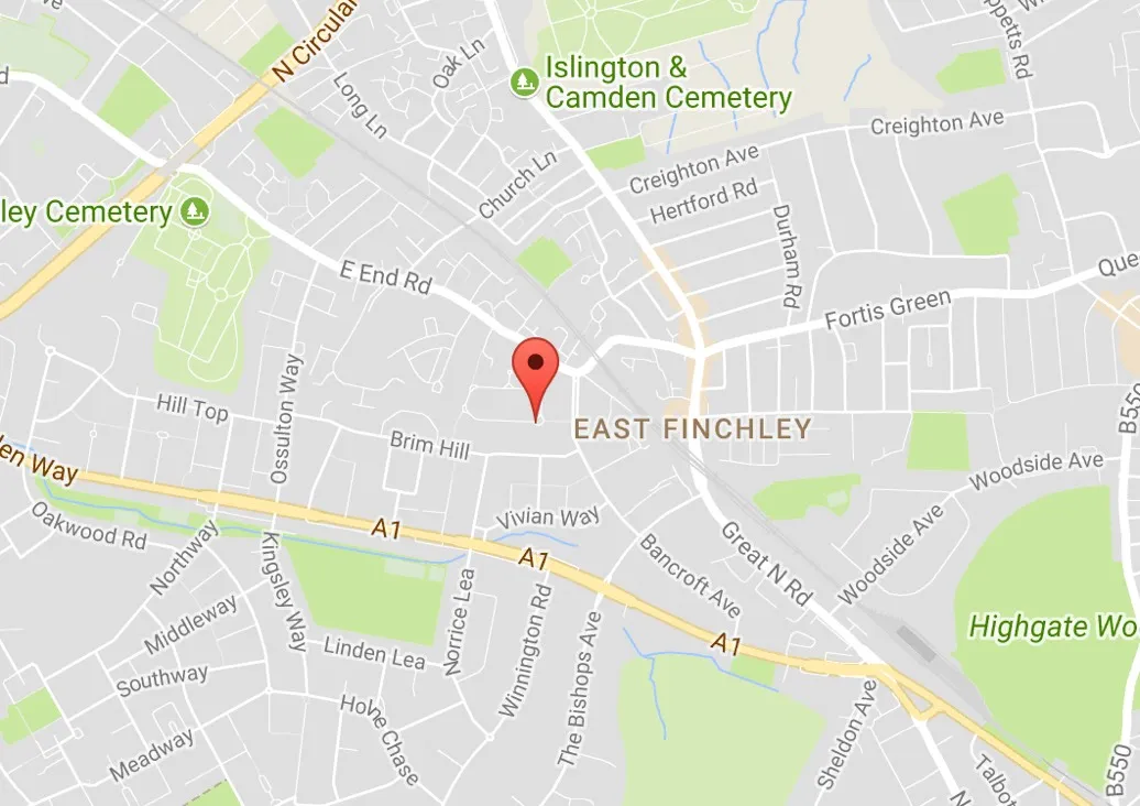 Our office in East Finchley